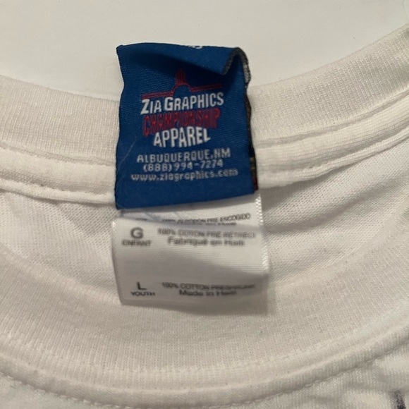 SIGNED New 2012 Harlem Globetrotters The Original World Tour Sz L Basketball Tee - Picture 5 of 8